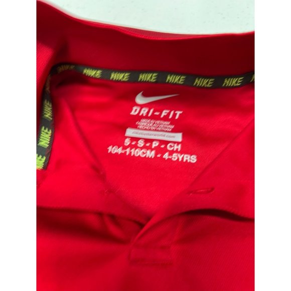 Toddler Red Nike Polo Small - Picture 3 of 3